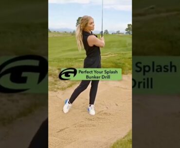 BEST Bunker Shots - Easy Drill #shorts