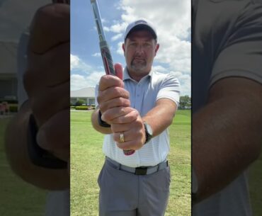 The golf grip explained!  #shorts #shortsfeed #golf #golfshorts #pgatour #golfswing #golflife