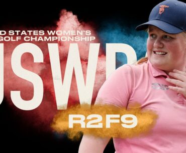 2022 USWDGC | R2F9 | King, Scoggins, Salonen, Oliva | Jomez Disc Golf