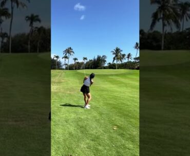 Putting lessons golf Hot women golf swing slow motion | US open 2022 Golf #golf #shorts #golfswing