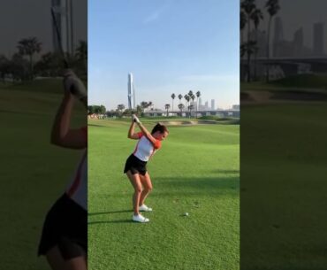 Putting lessons golf Hot women golf swing slow motion | US open 2022 Golf #golf #shorts #golfswing
