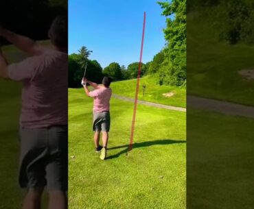Golf Asmr. Pure 9 iron swing with a great divot sound