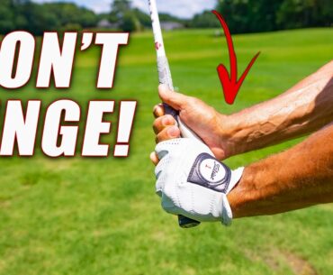 DON'T HINGE YOUR WRISTS in The GOLF SWING!