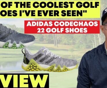 One of The Coolest Golf Shoes I've Ever Seen!! adidas codechaos 22 Golf Shoes Review