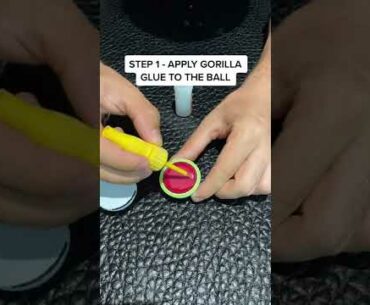 DIY WEIGHTED GOLF BALL!