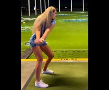 Baby draws 😍 @gillianalexandergolf ❤️❤️   #golf #shorts #golfgirl      | GOLF#SHORT