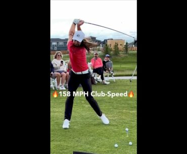 158 mph club  speed #golf  #shorts #golftiktok