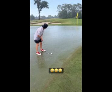 Practiced fatting it...  @jake_ryan23 @cj.ferro #golf  #shorts #golftiktok
