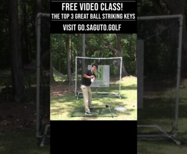 NEVER Swing STRAIGHT BACK -  Always Swing IN     #golfswing #golftips #golf
