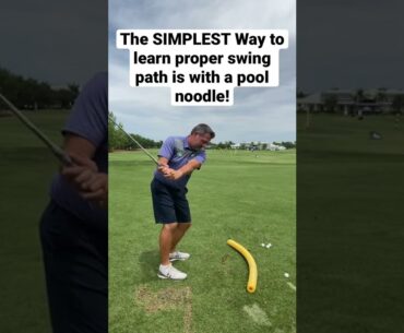 Learn proper swing path today!  #shorts #shortsfeed #viral #golf #golfswing #golflife