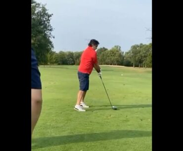 Is he teeing up in the fairway  @atzen_ #golf  #shorts #golftiktok
