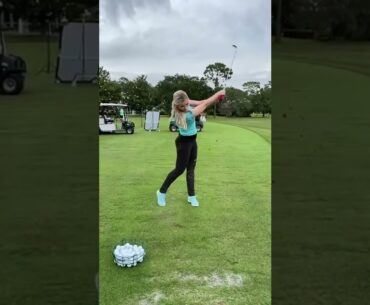 PURE swing, PURE form #short #golfbabe #golfgirl