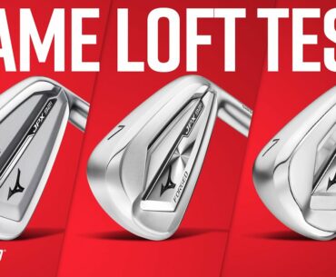 Same Loft Golf Irons Test | Trackman Test