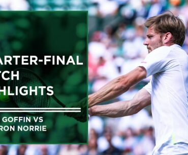 Cameron Norrie vs David Goffin | Match Highlights | Wimbledon 2022
