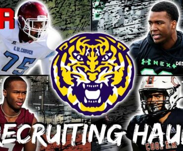 RECRUITING HAUL!!! | LSU Lands SIX Defensive Commits