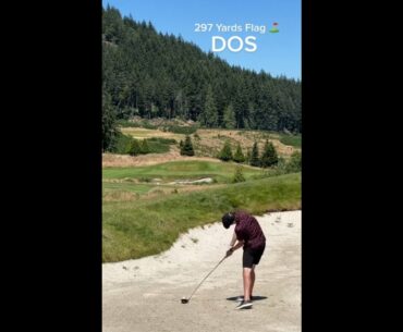 297 yds flag  @macbouchergolf  #golf  #shorts #golftiktok