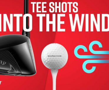 Golf Tee Shots Into The Wind | Golf Swing Tips