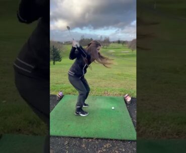 Hot Women Golf | Women Golf Swing | Golf Swing Lady | Golf Lessons #golf #shorts #golftip