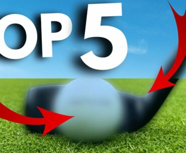 Top 5 FORGIVING GOLF CLUBS for AVERAGE GOLFERS in 2022!