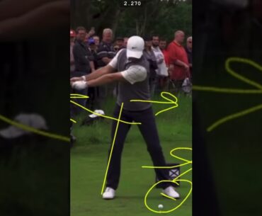 Rory Mcilroy absolutely rips it