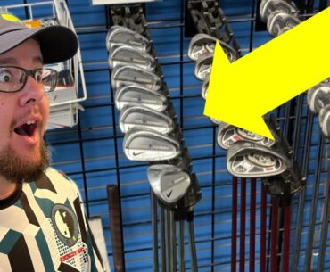PGA TOUR PLAYERS Used To Hoard These GOLF CLUBS! (Crazy Find!!)