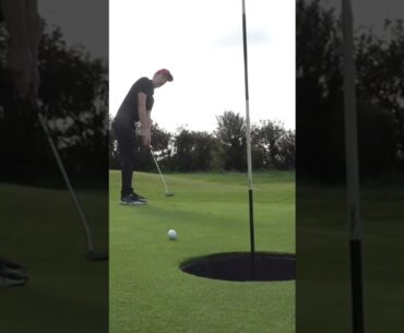 WORST golf putt ever! Caught on camera!