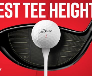 What's The Best Golf Tee Height? Testing Different Golf Tee Heights
