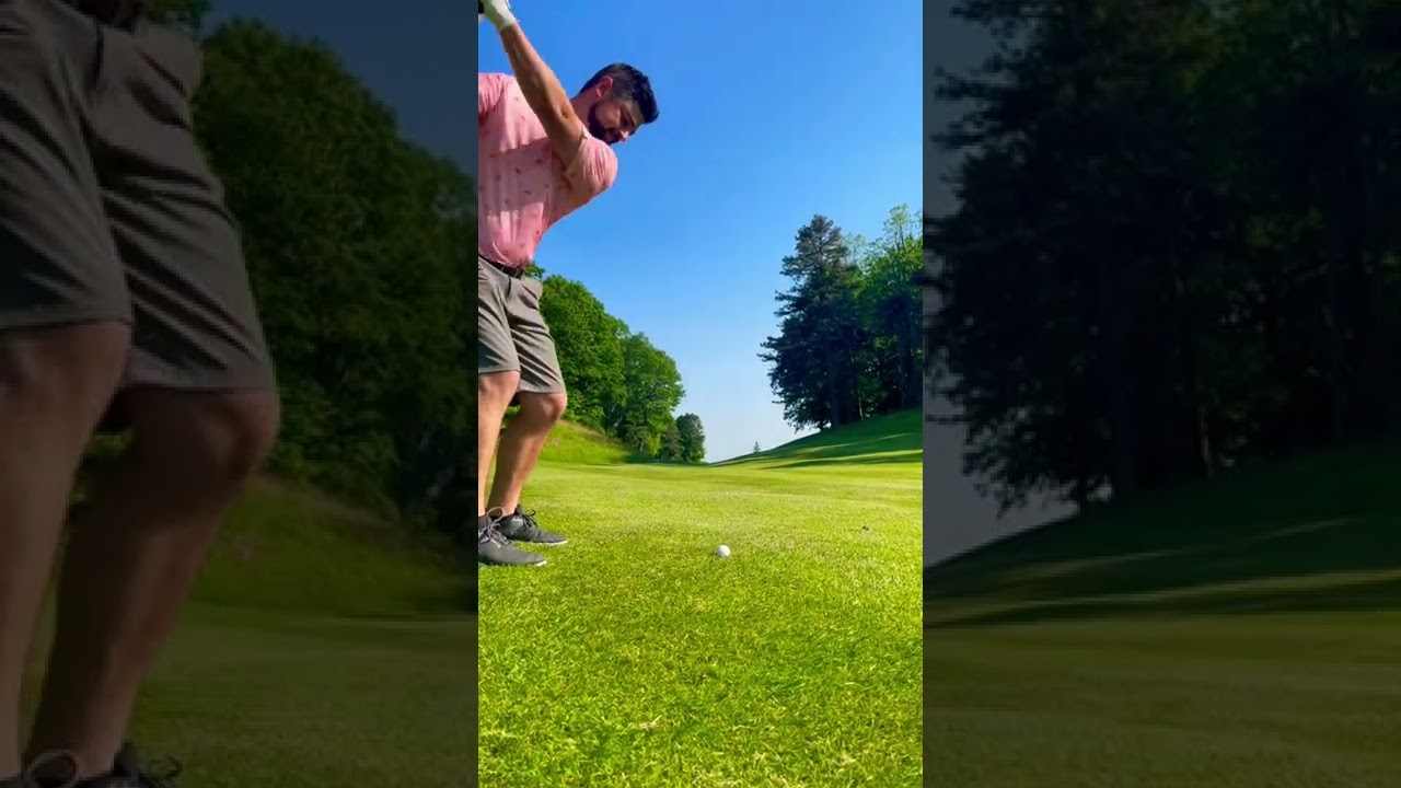 7 Iron Fade around the trees #golfasmr #asmr 7 Iron Fade around the trees #golfasmr #asmr