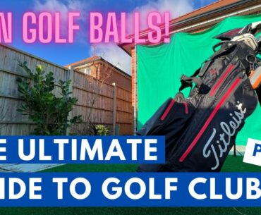 THE BEGINNERS GUIDE TO GOLF CLUBS: Drivers, Fairway Woods and Hybrids (Part 1)