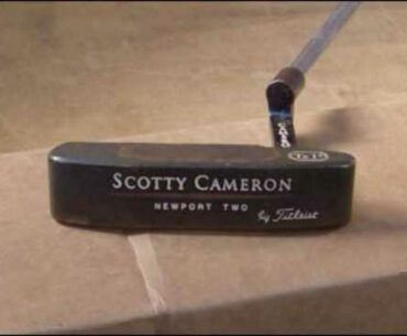 Prepping the Gun Blue Putter it for the gun blue