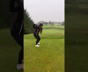 Hot Women Golf | Women Golf Swing | Golf Swing Lady | Golf Lessons #golf #shorts #golftip