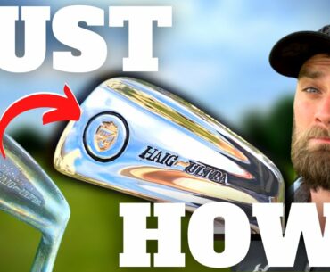 How has he REFURBISHED that golf club... SO WELL!?