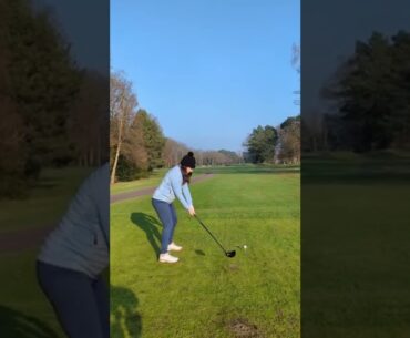 Hot Women Golf | Women Golf Swing | Golf Swing Lady | Golf Lessons #golf #shorts #golftip