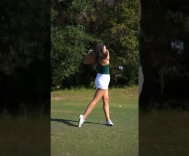 Hot Women Golf | Women Golf Swing | Golf Swing Lady | Golf Lessons #golf #shorts #golftip