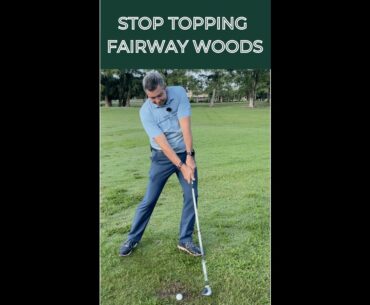 Stop Topping Fairway Woods #shorts