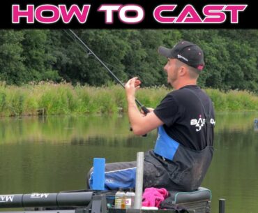 How To Cast A Bomb/Feeder | Match Fishing | James Peet