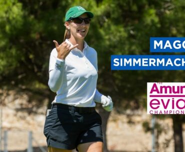 Maggie Simmermacher is eager to compete against the World's best in Evian-Les-Bains