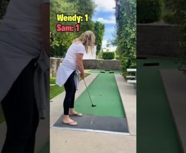 Crazy Mini Golf Match vs My Mom!