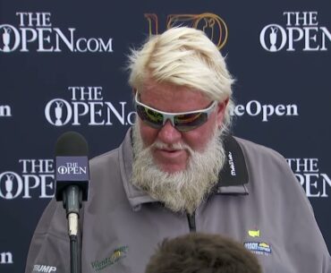 John Daly talks about his round & playing with Bryson