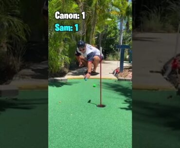 You Must Use Your Putter as a Billiards Cue!!