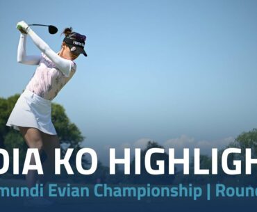 Lydia Ko Round 1 Highlights | 2022 The Amundi Evian Championship
