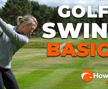 How to swing a golf club: THE BASICS! | HowDidiDo Academy
