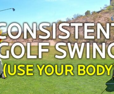 USE YOUR BODY FOR A CONSISTENT GOLF SWING (Irons & Driver)