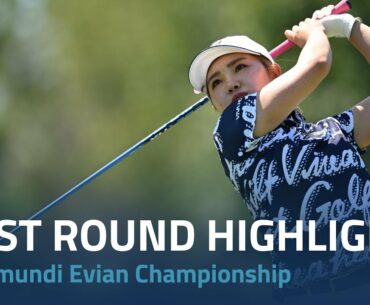 First Round Highlights | 2022 The Amundi Evian Championship