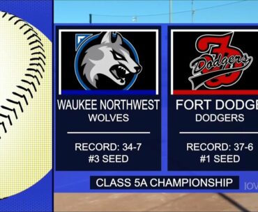 Class 5A - Waukee Northwest Wolves vs. Fort Dodge Dodgers