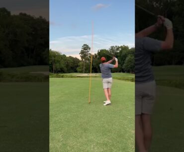 Daily Hole Vlog: 371 Yard Par 4 #shorts #golf #golfswing