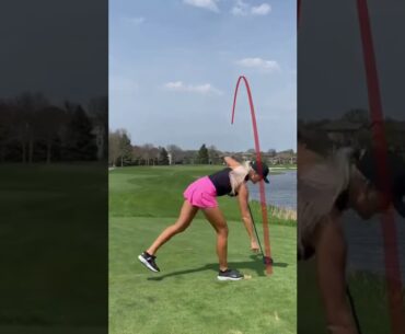 Baby draw #shorts #golf #golfgirl