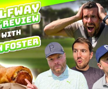 Is This The GREATEST Sausage Roll in Golf ?? | Half Hut Review EP 2 Ft Ben Foster