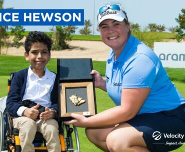 Velocity Global Impact Award | Alice Hewson