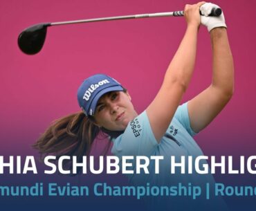 Sophia Schubert Round 3 Highlights | 2022 The Amundi Evian Championship